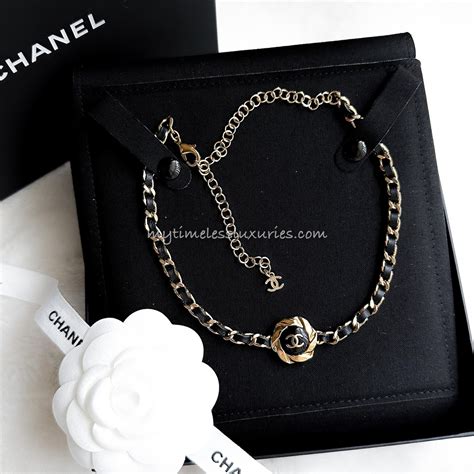 chanel timeless micro necklace|Chanel choker necklace.